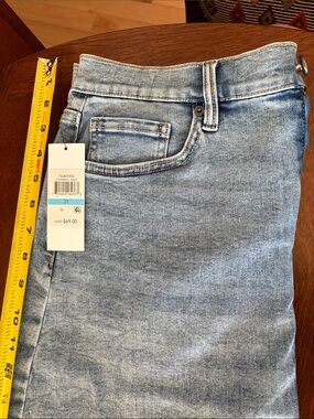 DKNY Light Blue Woman Jean skirt